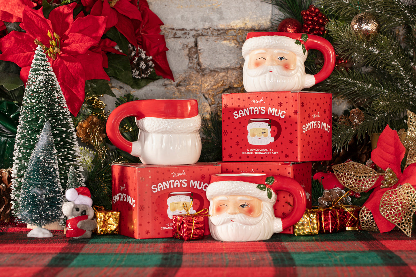 Santa Head Mug