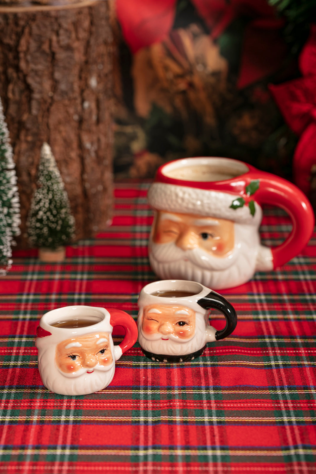 Naughty/Nice Ceramic Shot Glasses