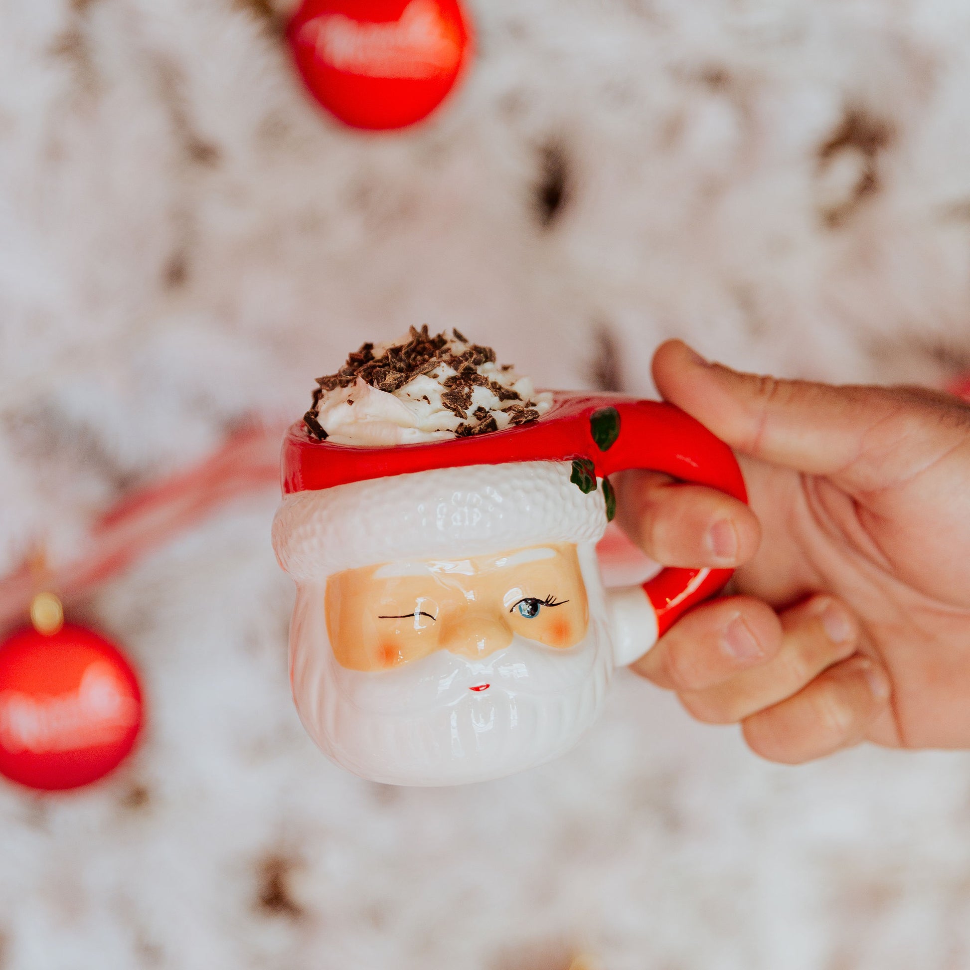 Destination Holiday Santa Mug